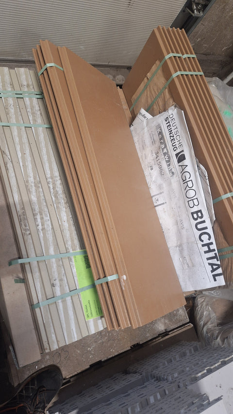 KeraTwin Julkisivulaatta 30x90cm, Ruskea 72kpl erä (19m2)