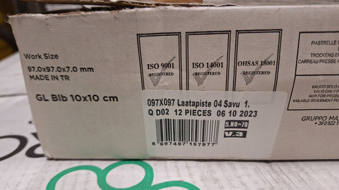 Laatta 10x10cm Majorca Caramiche harmaa, 11,5m2 erä