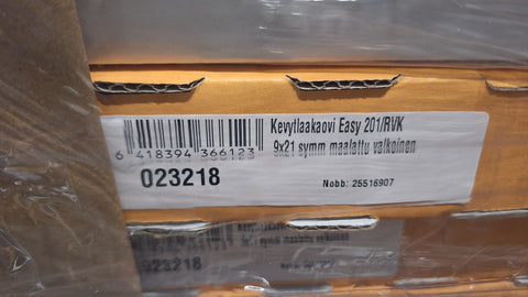Väliovi sileä Swedoor Easy 201 valkoinen 9x21