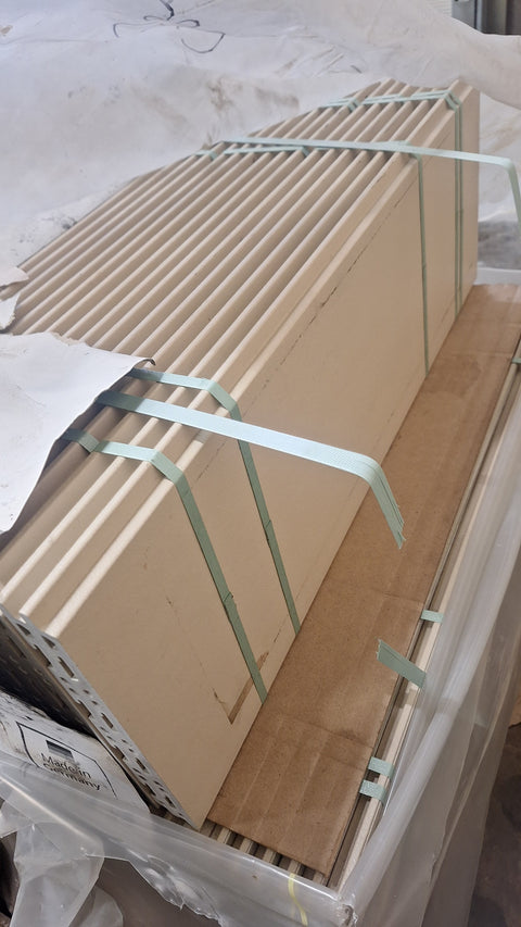 KeraTwin Julkisivulaatta 30x90cm, Vaalean ruskea 66kpl erä (17m2)