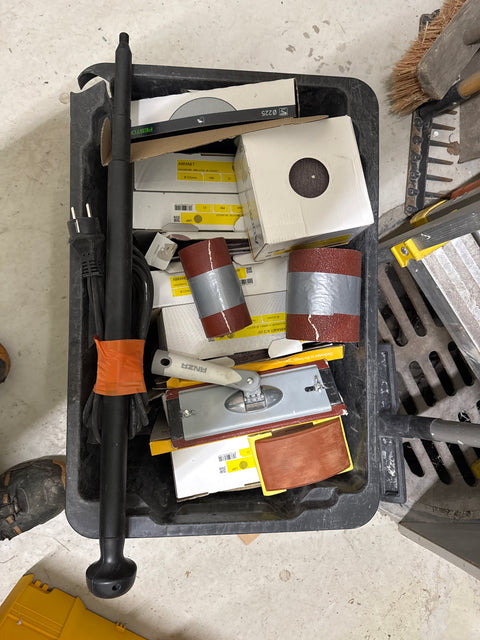 Mirka varsihiomakone+imuri+tarvikkeita