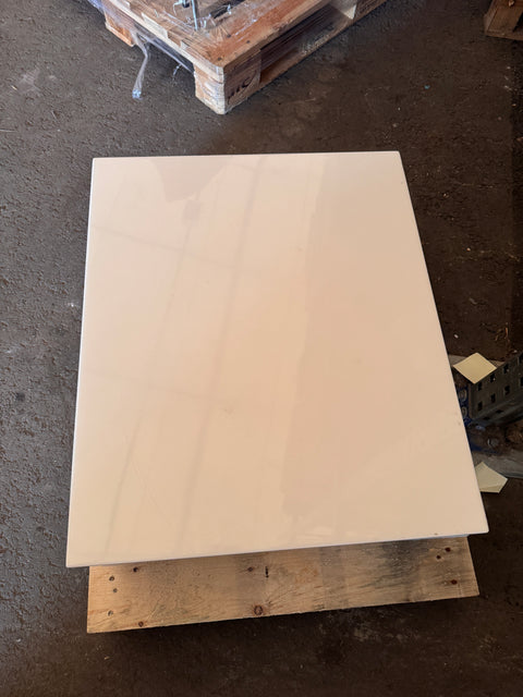 Pöytälevy komposiitti valkoinen, 50x60cm