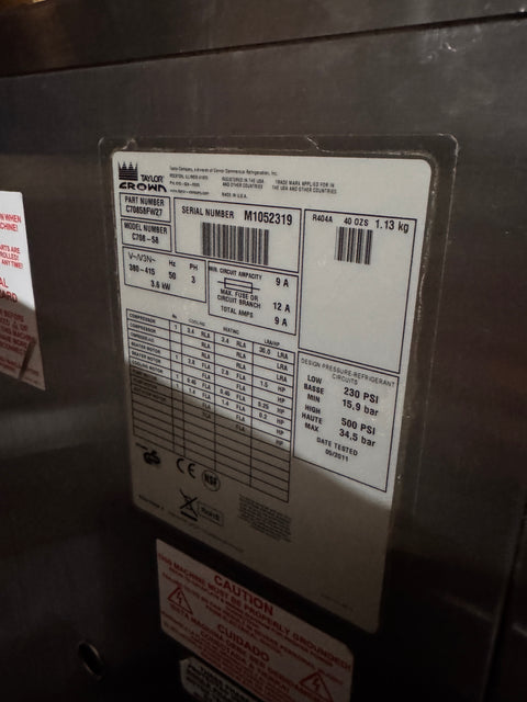 Taylor Crown pehmiskone C708-58, vm. 2011