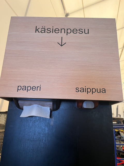 Käsienpesuasema