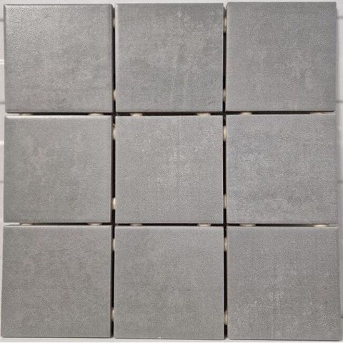 Laatta 10x10cm harmaa Kera-Mik Architektur