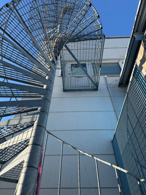 Kierreporras kork 11,4m+kaide 90cm