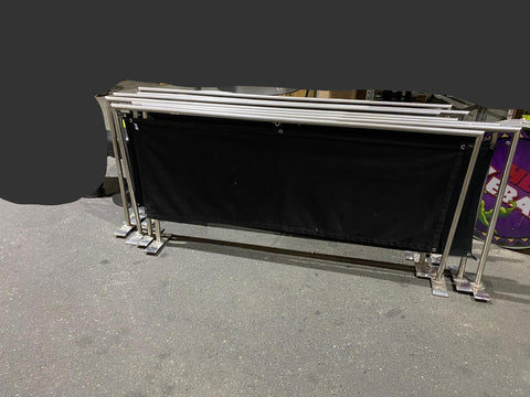 Rst aitakehys erä 7kpl, musta kangas ei sisälly kauppaan.