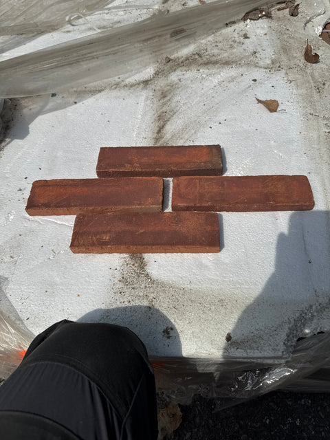 Tiililaatta + kulmapalat 60x200x15mm, 7,5m2 erä