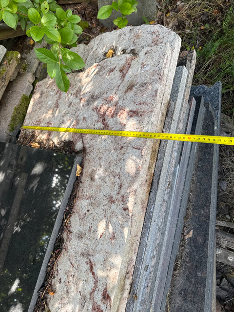 Kivitasoerä 60x147x3cm 14kpl paks vaihtelee 3cm lähellä