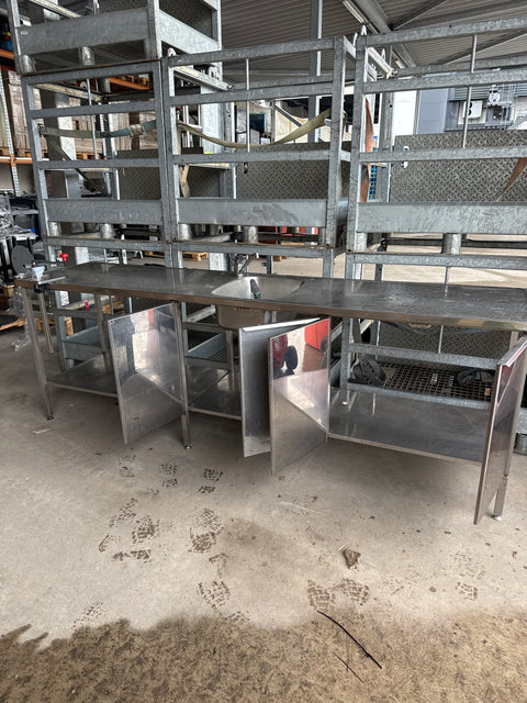 Rst-allaskaappi 260x65x90cm