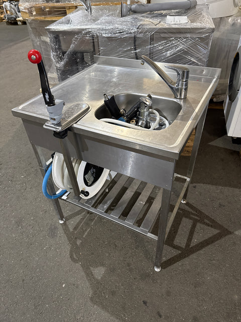 Rst-allaspöytä letkurullalla 78x70x90cm