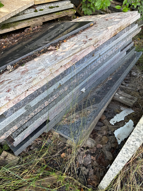 Kivitasoerä 60x147x3cm 14kpl paks vaihtelee 3cm lähellä