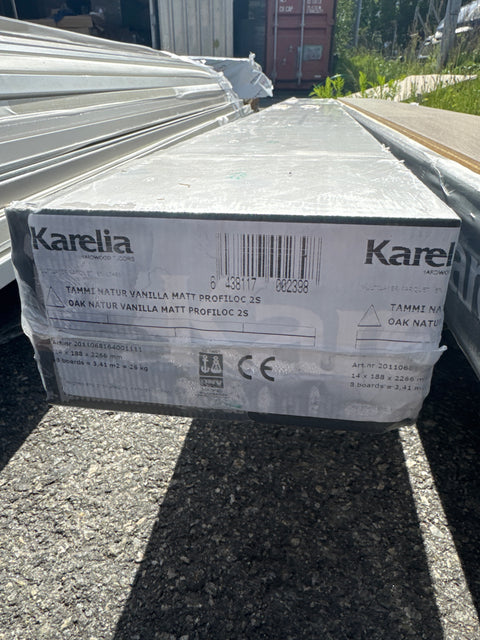 Tammiparketti 188x2266mm, 8m2 erä