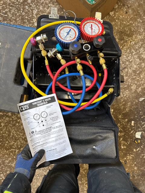 CPS Vortech 2-venttiilinen jakotukkimittarisarja