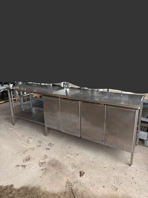 Rst-allaskaappi 260x65x90cm