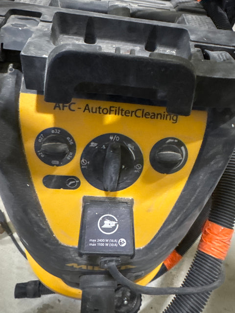 Mirka varsihiomakone+imuri+tarvikkeita