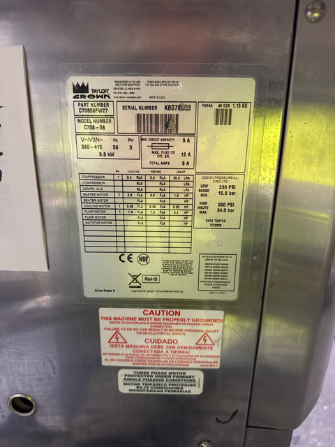 Taylor Crown pehmiskone C708-58