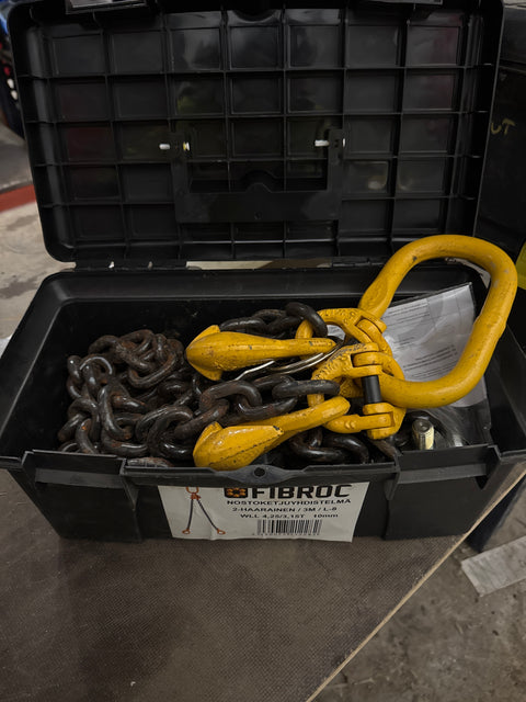 Nostoketju, lähes käyttämätön