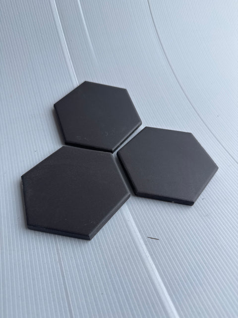 Musta laatta 100x120x7mm, 3,1m2 erä