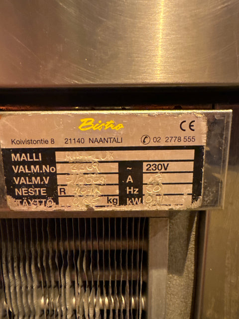 Bistro kylmävetolaatikosto L800 altaalla