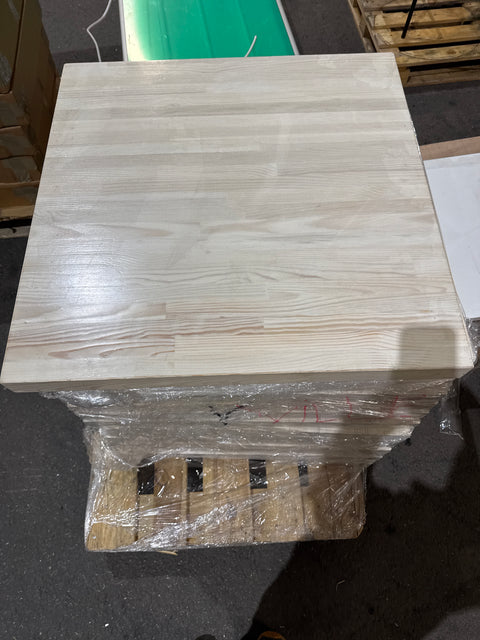 Puupöytälevy 70x70cm, 15kpl erä