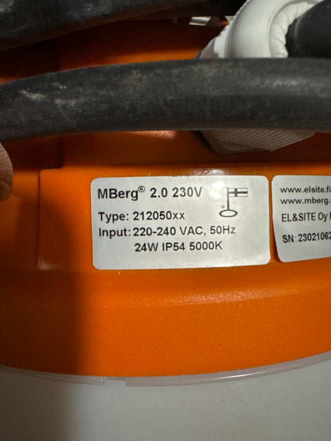 Työmaa-ledvalaisin 3kpl erä