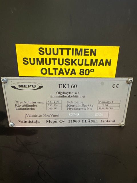 Öljypoltin ja lämminilmakehitin