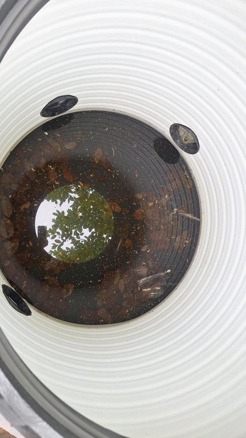 Sadeveden tarkastuskaivo, sisähalk. Ø1000 mm, korkeus 1100 mm, aukko 640mm